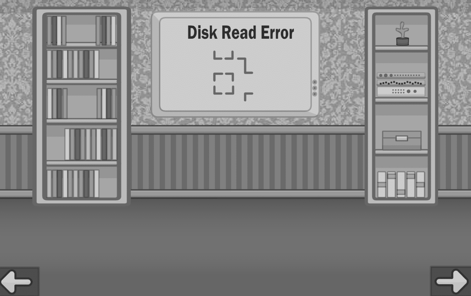 Escape the Black and White House Blog Gameplay