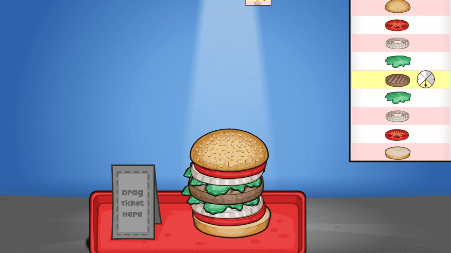 Papa's Games Breakdown Burgeria Gameplay