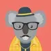 Hipster Koala