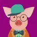 Hipster Pig