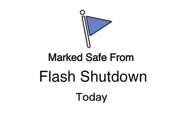 Update Now That Adobe Flash Player Is No Longer Supported