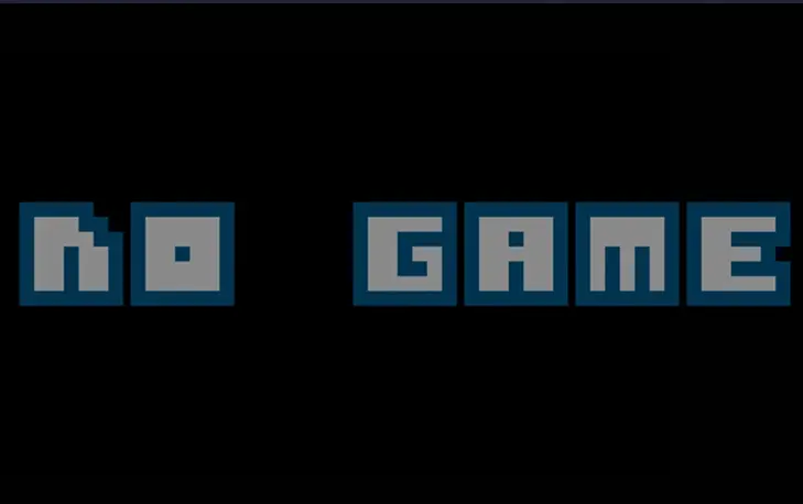 Come (non) giocare Non c'è gioco