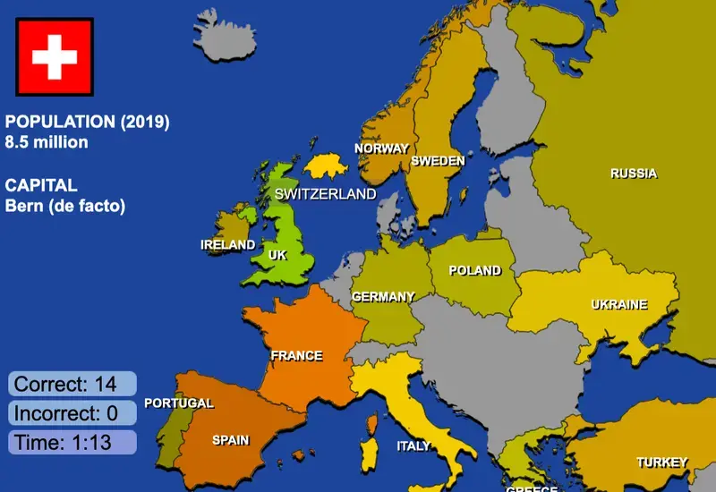 Beste Spiele zum Üben von Geographie