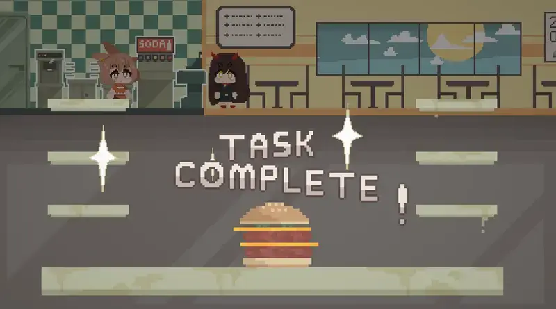 So spielt man Double Cheeseburger, Medium Fries