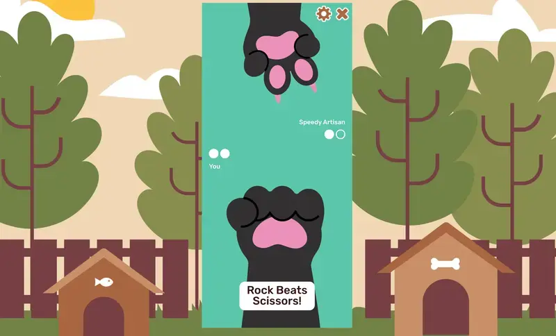 Die Geschichte von Stein, Papier und Schere